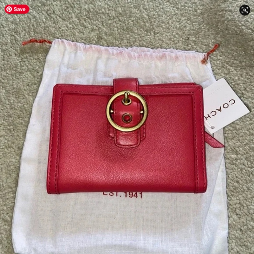 Coach Small Leather Wallet